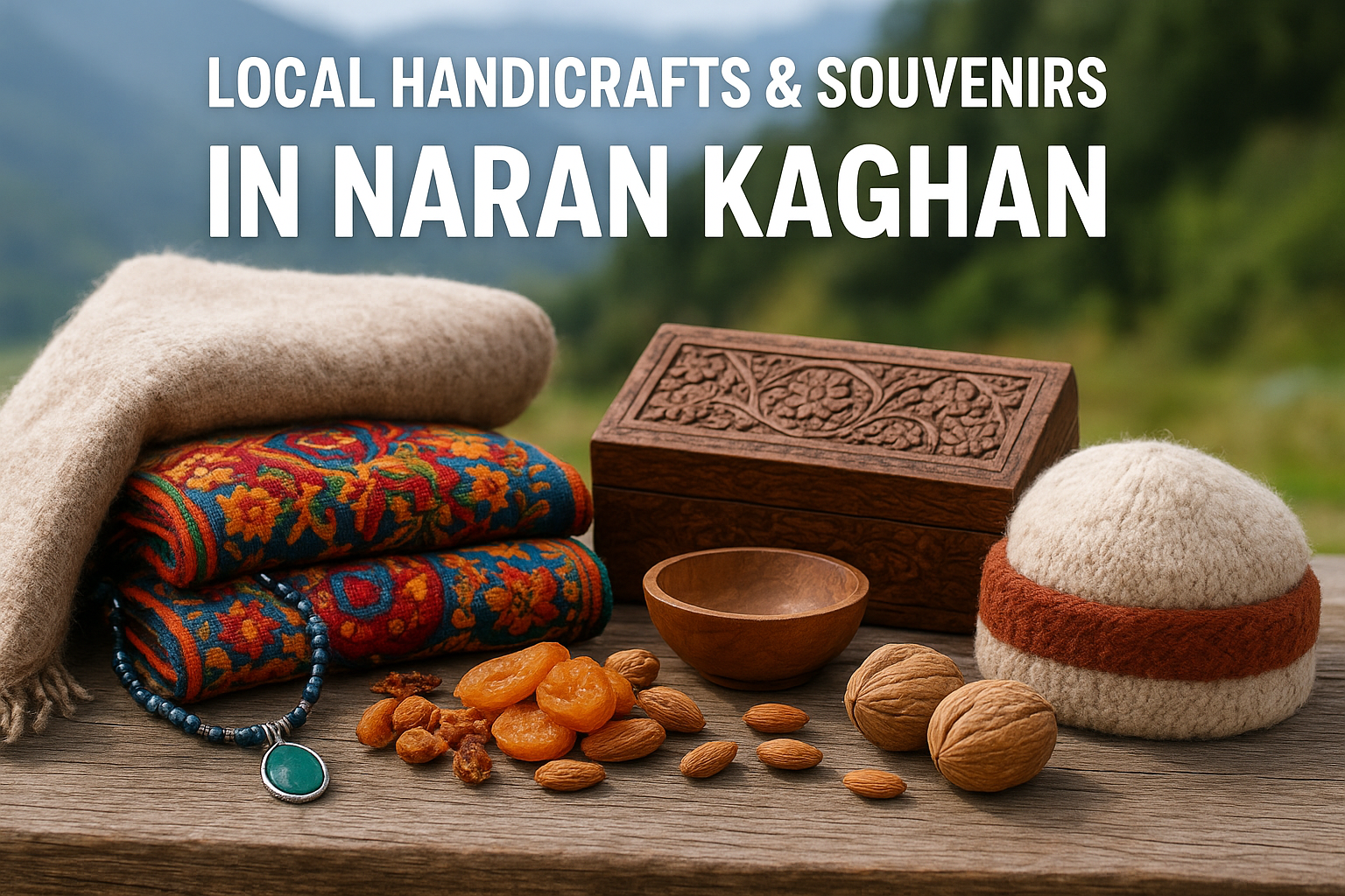 Local Handicrafts & Souvenirs in Naran Kaghan What to Buy